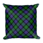 Tartan Pillows, Plaid Throw Pillows, Custom Pillows, Blair Tartan Pillow - Scotstee Shop