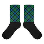 Scotstee Shop Clan Tartan Plaid Socks Armstrong Ancient Buffalo Plaid Socks, Plaid Socks Men's, Plaid Socks Women's, Christmas Socks