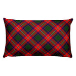 Tartan Pillows, Plaid Throw Pillows, Custom Pillows, Belshes Tartan Pillow, Red Plaid Pillows - Scotstee Shop