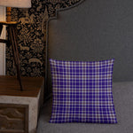 Tartan Pillows, Plaid Throw Pillows, Custom Pillows, Allardice Tartan Pillow - Scotstee Shop