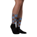 Scotstee Shop Clan Tartan Plaid Socks Anderson Modern Buffalo Plaid Socks, Plaid Socks Men's, Plaid Socks Women's