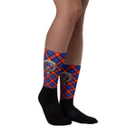 Scotstee Shop Clan Tartan Plaid Socks Anstruther Buffalo Plaid Socks, Plaid Socks Men's, Plaid Socks Women's, Christmas Socks