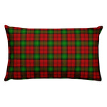 Tartan Pillows, Plaid Throw Pillows, Custom Pillows, Auchinleck Tartan Pillow, Red Plaid Pillows - Scotstee Shop