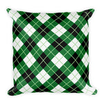 Tartan Pillows, Plaid Throw Pillows, Custom Pillows, Argyle Diagonal Diamond Tartan Pillow - Scotstee Shop