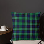 Tartan Pillows, Plaid Throw Pillows, Custom Pillows, Abercrombie Hunting Tartan Pillow - Scotstee Shop