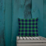 Tartan Pillows, Plaid Throw Pillows, Custom Pillows, Abercrombie Hunting Tartan Pillow - Scotstee Shop