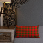 Tartan Pillows, Plaid Throw Pillows, Custom Pillows, Adair Tartan Pillow, Red Plaid Pillows - Scotstee Shop