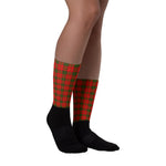 Scotstee Shop Tartan Plaid Socks Adair Clan Tartan Socks Buffalo Plaid Socks, Plaid Socks Men's, Plaid Socks Women's, Christmas Socks