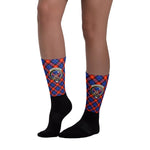Scotstee Shop Clan Tartan Plaid Socks Anstruther Buffalo Plaid Socks, Plaid Socks Men's, Plaid Socks Women's, Christmas Socks