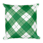 Tartan Pillows, Plaid Throw Pillows, Custom Pillows, Bias Plaid Tartan Pillow - Scotstee Shop