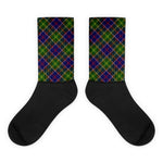 Scotstee Shop Clan Tartan Plaid Socks Ayrshire Buffalo Plaid Socks, Plaid Socks Men's, Plaid Socks Women's, Christmas Socks