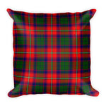 Tartan Pillows, Plaid Throw Pillows, Custom Pillows, Charteris Tartan Pillow, Red Plaid Pillows - Scotstee Shop