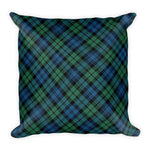 Tartan Pillows, Plaid Throw Pillows, Custom Pillows, Campbell Ancient Tartan Pillow - Scotstee Shop