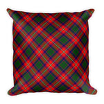 Tartan Pillows, Plaid Throw Pillows, Custom Pillows, Belshes Tartan Pillow, Red Plaid Pillows - Scotstee Shop