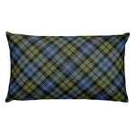 Tartan Pillows, Plaid Throw Pillows, Custom Pillows, Campbell Faded Tartan Pillow - Scotstee Shop
