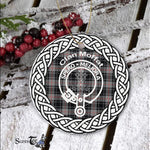 Moffat Clan Tartan Crest Badge Plaid Ornament Gift. Christmas Tree Ornament Tartan Ornament Great Christmas Ornaments Gift - Scotstee Shop