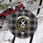 Moffat Scottish Clan Plaid Ornament Gift. Christmas Tree Ornament Moffat Clan Tartan Ornament Great Christmas Ornaments Gift - Scotstee Shop
