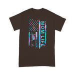 Scotstee Shop - Mom Life Camping American Flag Campers Mother’s Day 4th Of July Shirt