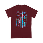 Scotstee Shop - Mom Life Camping American Flag Campers Mother’s Day 4th Of July Shirt