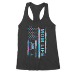 Mom Life Camping American Flag Campers Mother’s Day Women's Tank Top - Scotstee Shop