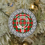 Moncreiffe Clan Tartan Crest Badge Plaid Ornament Gift. Christmas Tree Ornament Tartan Ornament Great Christmas Ornaments Gift - Scotstee Shop