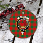 Moncreiffe Scottish Clan Plaid Ornament Gift. Christmas Tree Ornament Moncreiffe Clan Tartan Ornament Great Christmas Ornaments Gift - Scotstee Shop
