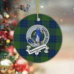 Montgomery Scottish Clan Badge Plaid Ornament Gift. Christmas Tree Ornament Montgomery Clan Tartan Ornament Great Christmas Ornaments Gift - Scotstee Shop