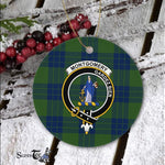 Montgomery Scottish Clan Plaid Ornament Gift. Christmas Tree Ornament Montgomery Clan Tartan Ornament Great Christmas Ornaments Gift - Scotstee Shop