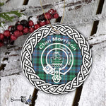 Morrison Clan Tartan Crest Badge Plaid Ornament Gift. Christmas Tree Ornament Tartan Ornament Great Christmas Ornaments Gift - Scotstee Shop