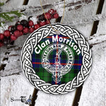 Morrison Morden Clan Tartan Crest Badge Plaid Ornament Gift. Christmas Tree Ornament Tartan Ornament Great Christmas Ornaments Gift - Scotstee Shop