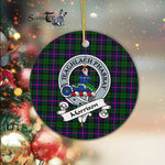 Morrison Scottish Clan Badge Plaid Ornament Gift. Christmas Tree Ornament Morrison Clan Tartan Ornament Great Christmas Ornaments Gift - Scotstee Shop