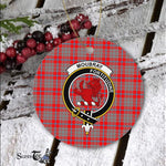 Moubray Scottish Clan Plaid Ornament Gift. Christmas Tree Ornament Moubray Clan Tartan Ornament Great Christmas Ornaments Gift - Scotstee Shop