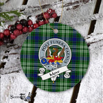Mow Scottish Clan Badge Plaid Ornament Gift. Christmas Tree Ornament Mow Clan Tartan Ornament Great Christmas Ornaments Gift - Scotstee Shop
