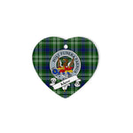 Mow Scottish Clan Badge Plaid Ornament Gift. Christmas Tree Ornament Mow Clan Tartan Ornament Great Christmas Ornaments Gift Heart Ornament