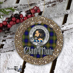 Muir Celtic Circle Plaid Ornament Gift. Christmas Tree Ornament Tartan Ornament Great Christmas Ornaments Gift - Scotstee Shop