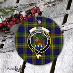 Muir Scottish Clan Plaid Ornament Gift. Christmas Tree Ornament Muir Clan Tartan Ornament Great Christmas Ornaments Gift - Scotstee Shop