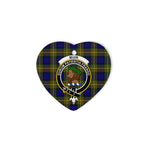 Muir Scottish Clan Plaid Ornament Gift. Christmas Tree Ornament Muir Christmas Ornament, Christmas Heart Ornament, Plaid Heart Ornament, Tartan Ornament, Tartan Heart Ornament