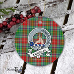 Muirhead Scottish Clan Badge Plaid Ornament Gift. Christmas Tree Ornament Muirhead Clan Tartan Ornament Great Christmas Ornaments Gift - Scotstee Shop
