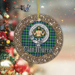 Murray Of Athole Celtic Circle Plaid Ornament Gift. Christmas Tree Ornament Tartan Ornament Great Christmas Ornaments Gift - Scotstee Shop