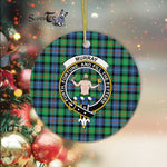 Murray of Atholl Scottish Clan Plaid Ornament Gift. Christmas Tree Ornament Murray Clan Tartan Ornament Great Christmas Ornaments Gift - Scotstee Shop