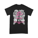 Scotstee Shop - My Dad Is My Angel Shirt A big piece of my heart lives in heaven and he is my Daddy Dad in Heaven Shirts