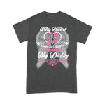 Scotstee Shop - My Dad Is My Angel Shirt A big piece of my heart lives in heaven and he is my Daddy Dad in Heaven Shirts