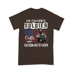 Scotstee Shop - My Favorite Soldier Calls Me Godmother Army Veteran 4th Of July Shirt Army Veteran Shirts Army Mom Shirt Army Shirts