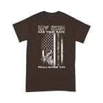 Scotstee Shop - My Son Has Your Back Marine Dad Camouflage 4th Of July Shirt Marine Dad Shirts
