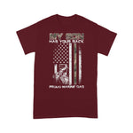 Scotstee Shop - My Son Has Your Back Marine Dad Camouflage 4th Of July Shirt Marine Dad Shirts