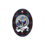 Nairn Scottish Clan Badge Plaid Ornament Gift. Christmas Tree Ornament Nairn Tartan Ornament,  ceramic ornament, personalized christmas ornaments, christmas tree ornaments, christmas door decorations, Plaid Ornament, Tartan Ceramic Ornament