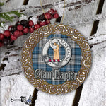 Napier Celtic Circle Plaid Ornament Gift. Christmas Tree Ornament Tartan Ornament Great Christmas Ornaments Gift - Scotstee Shop