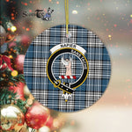 Napier Scottish Clan Plaid Ornament Gift. Christmas Tree Ornament Napier Clan Tartan Ornament Great Christmas Ornaments Gift - Scotstee Shop