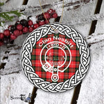 Nesbitt Clan Tartan Crest Badge Plaid Ornament Gift. Christmas Tree Ornament Tartan Ornament Great Christmas Ornaments Gift - Scotstee Shop