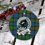 Newlands Scottish Clan Badge Plaid Ornament Gift. Christmas Tree Ornament Newlands Clan Tartan Ornament Great Christmas Ornaments Gift - Scotstee Shop